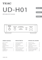 Teac UD-H01-Owners-Manual 